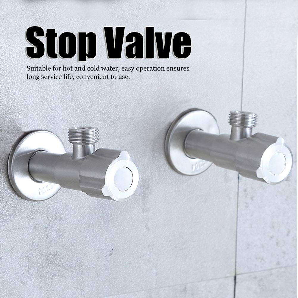 Kuuleyn valvola angolo G1/2 inox acqua calda fredda