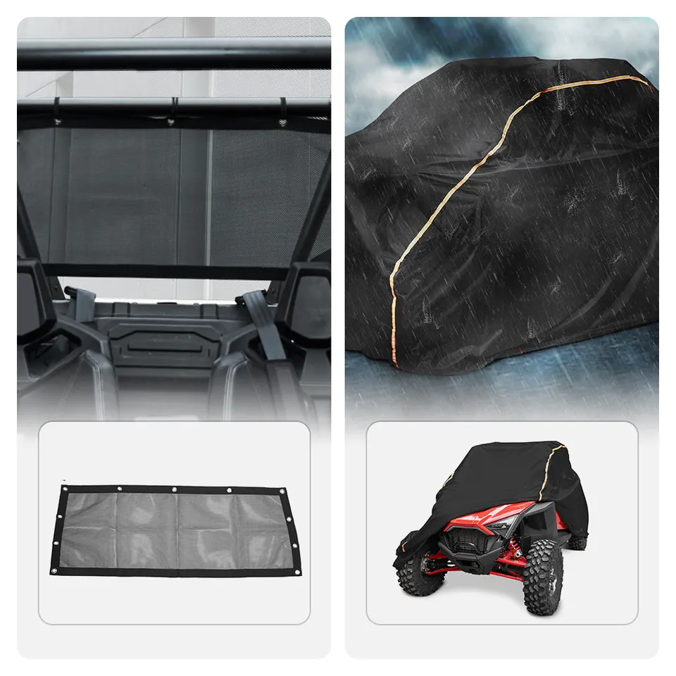 Kemimoto RZR Pro rete lunotto + telo impermeabile kit