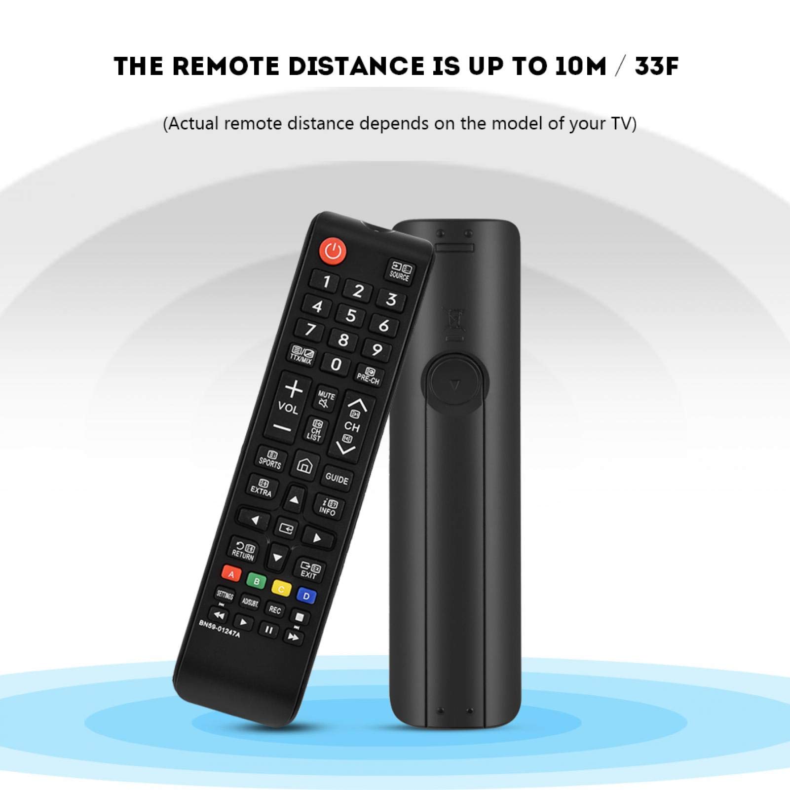 Kuuleyn Telecomando TV Samsung UE65KU6070 UE65KU6079 UE65KU6400