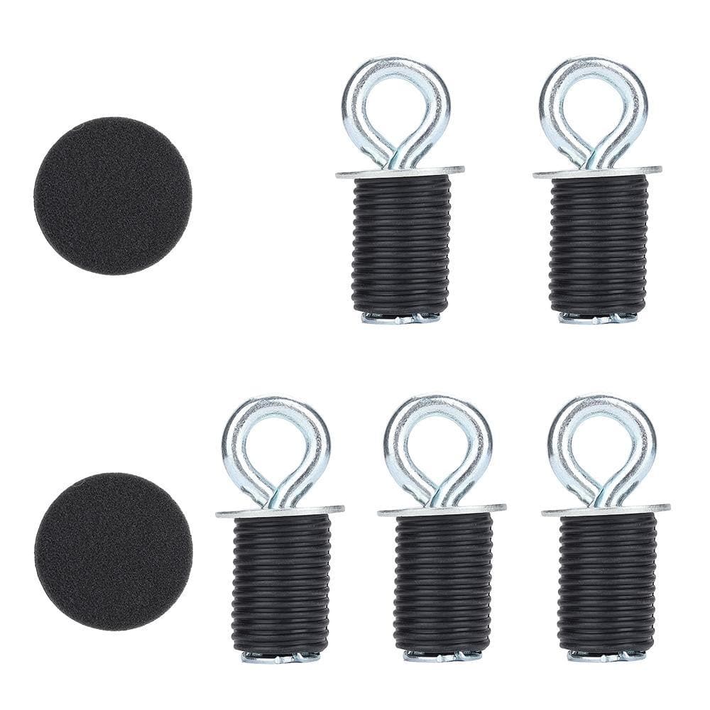 KEMIMOTO B0108-00103BK ganci ancoraggio neri foro 1 pollice