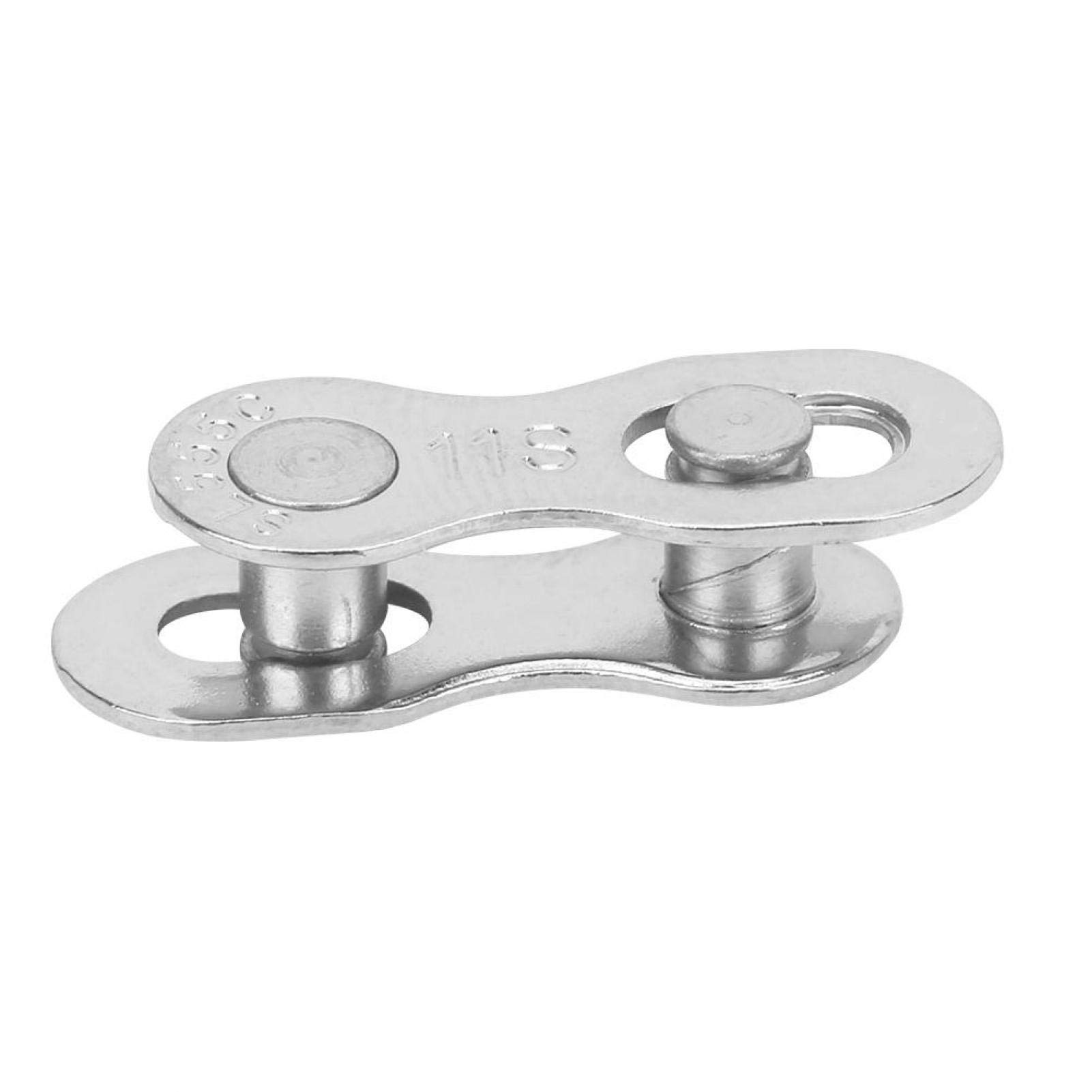 Kuuleyn Maglie Catena Bici 11 Velocità 4 Paia Argento