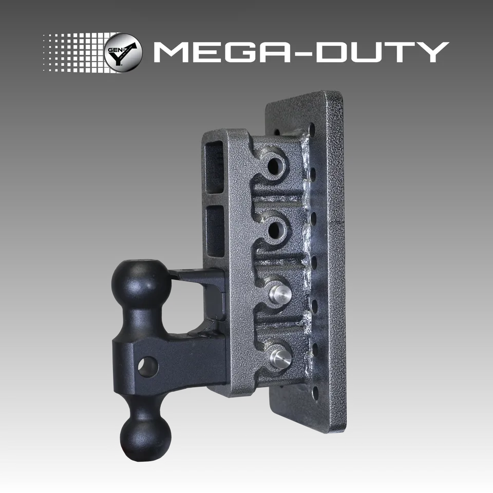 GEN-Y MEGA-DUTY Bolt-On gancio traino regolabile 2" 16K