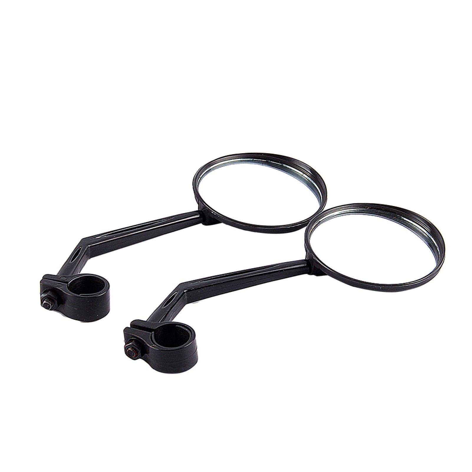 Kuuleyn specchietto retrovisore moto bici nero 75 mm convesso