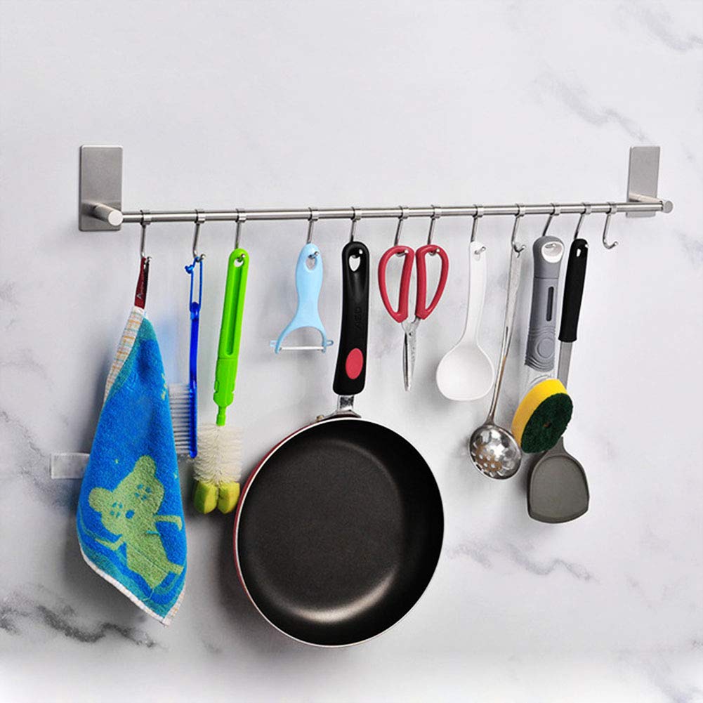 Kuuleyn Portasciugamani Parete Acciaio Inox Autoadesivo