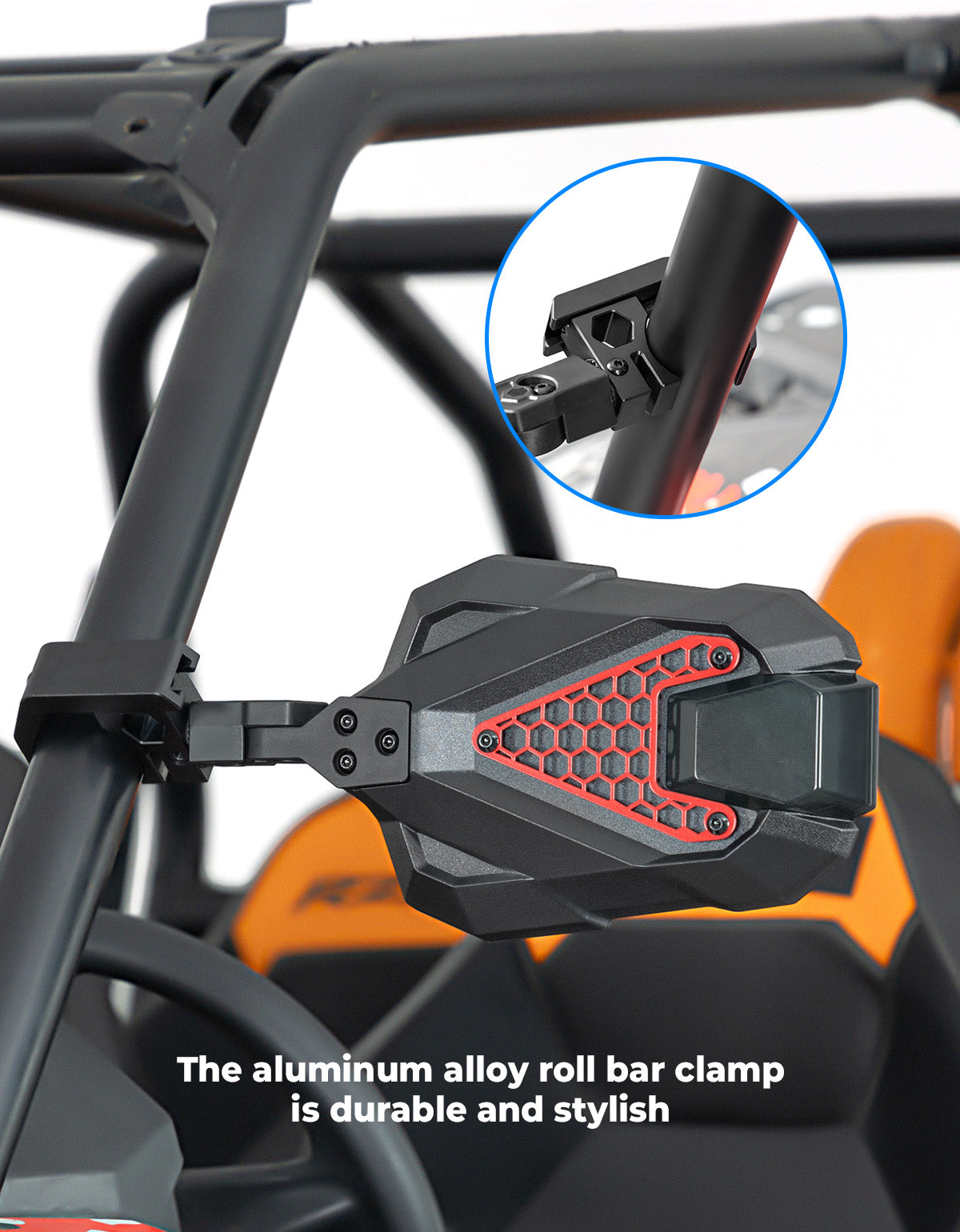 KEMIMOTO UTV specchietti laterali vetro temperato