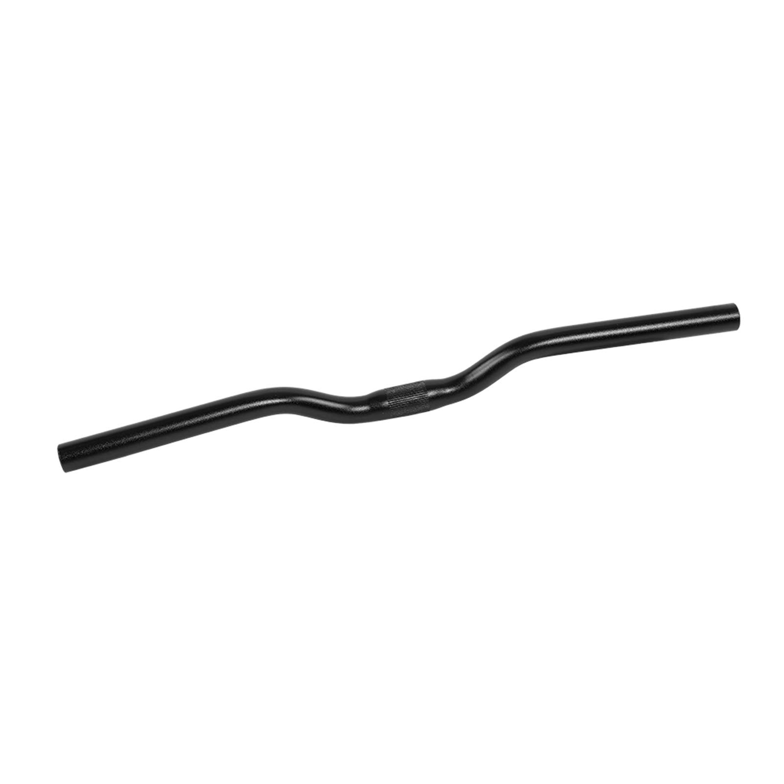Kuuleyn Manubrio MTB 25,4x520mm Nero Alluminio Bici