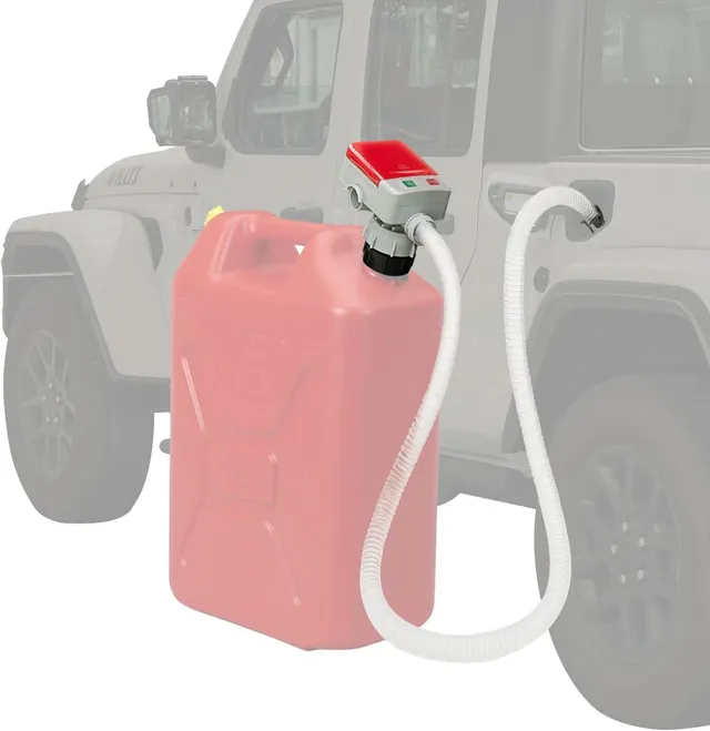 KEMIMOTO Pompa travaso carburante elettrica automatica 3,2 GPM
