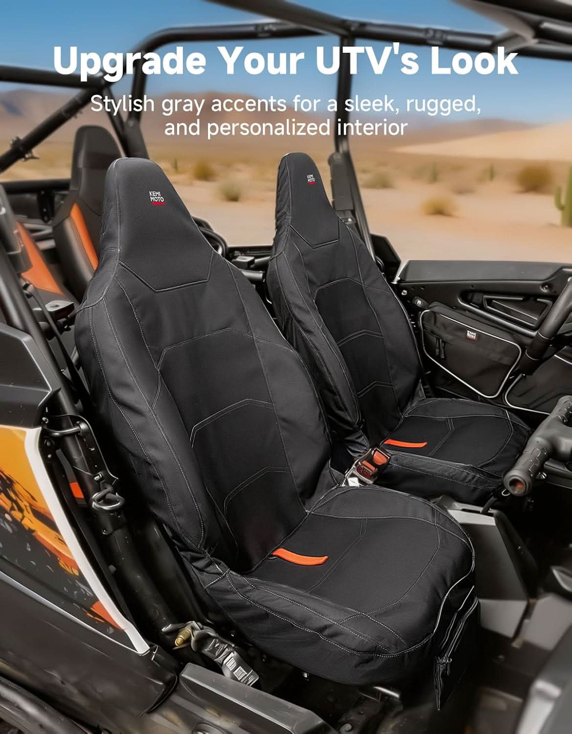 KEMIMOTO RZR XP 1000 coprisedili anteriori 2 pezzi