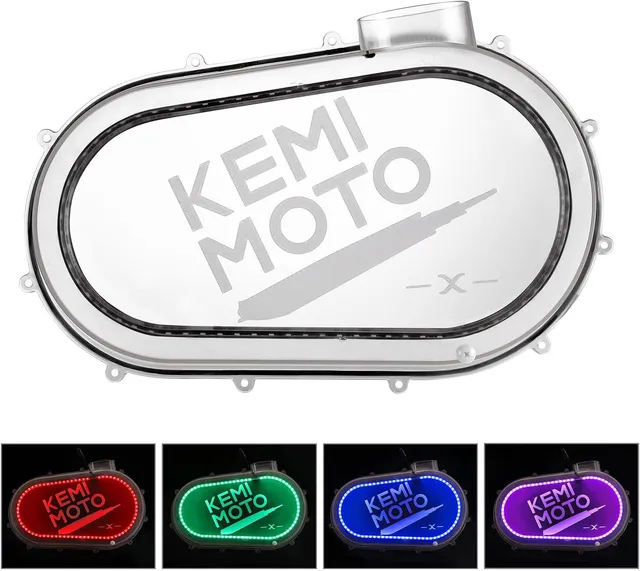 Kemimoto Maverick X3 cover frizione esterna RGB trasparente