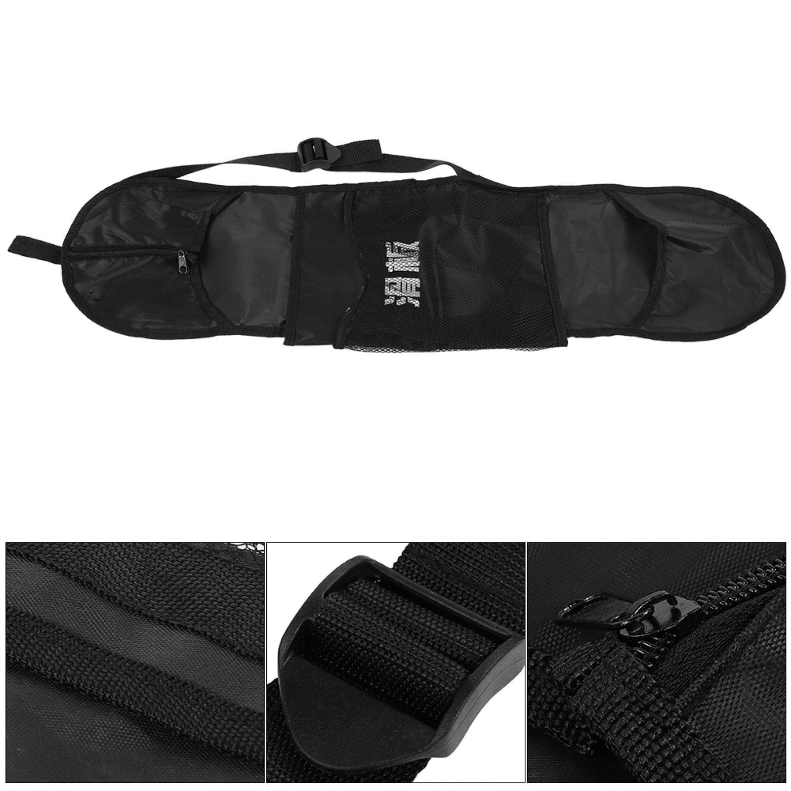 Kuuleyn Zaino Skateboard Tracolla Pieghevole nero 33 pollici