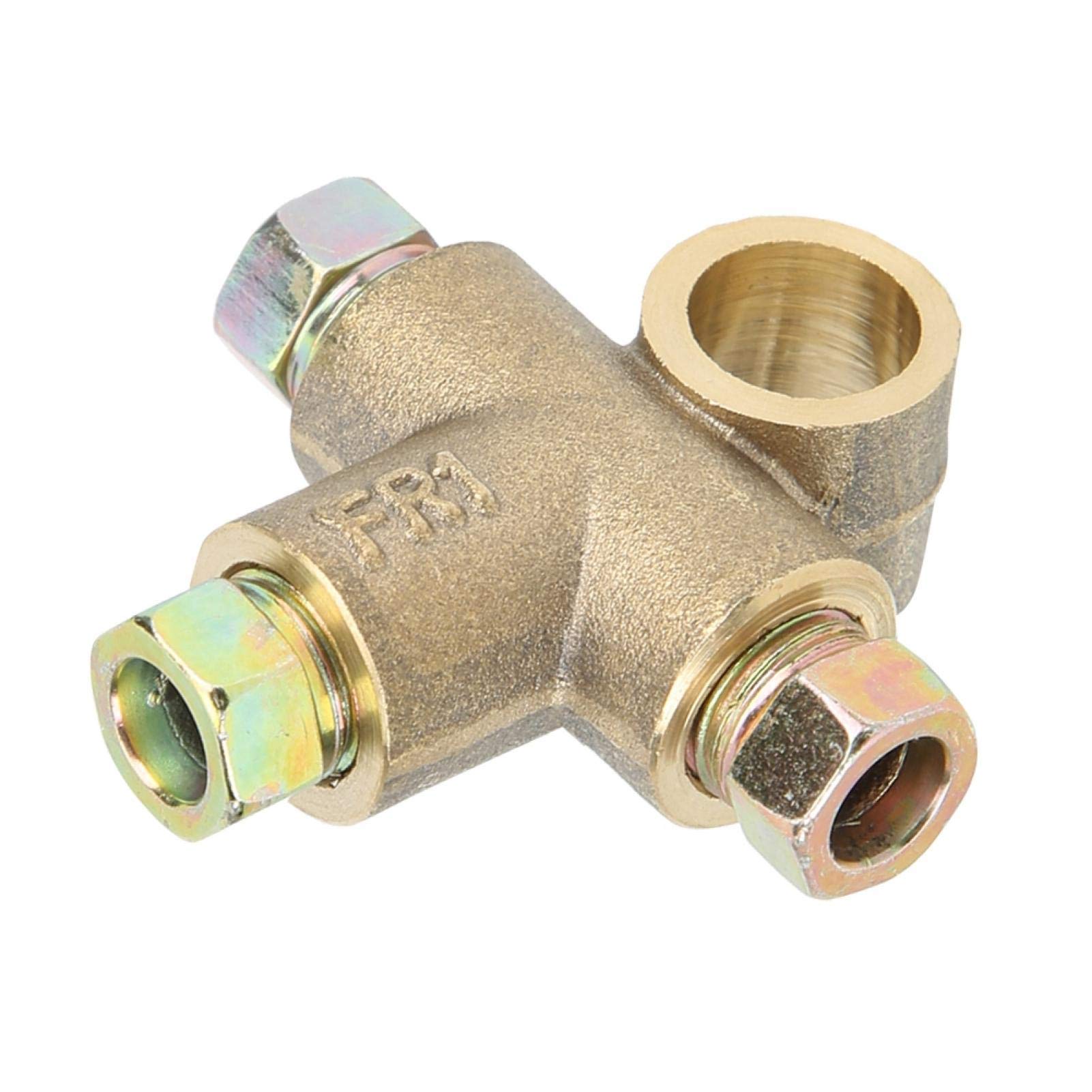Kuuleyn Raccordo a T Tubo Freno M10 per 3/16" in Lega
