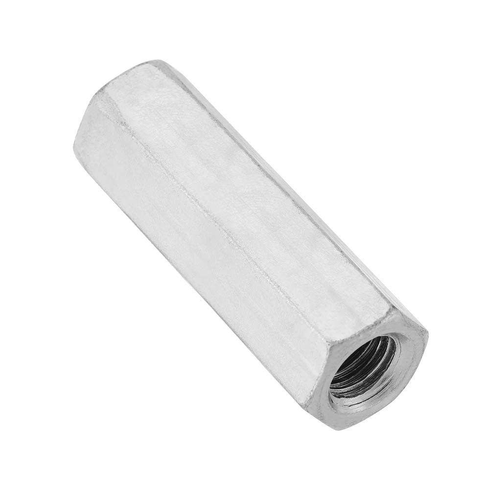 Kuuleyn M12x50 Dado Esagonale Lungo 5 Pezzi Acciaio Zincato