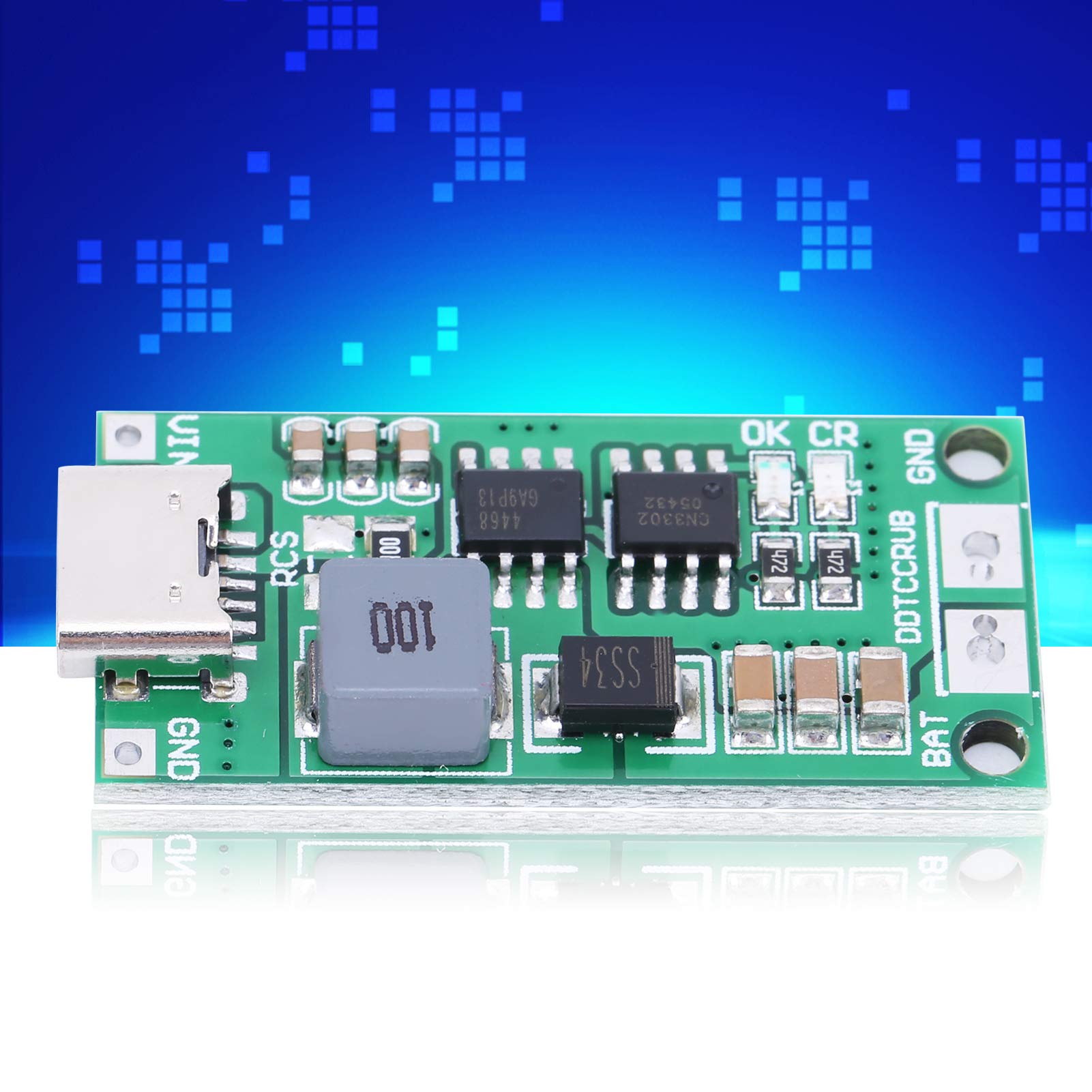 Kuuleyn DDTCCRUB 2S-1A modulo caricabatterie litio boost 8,4V