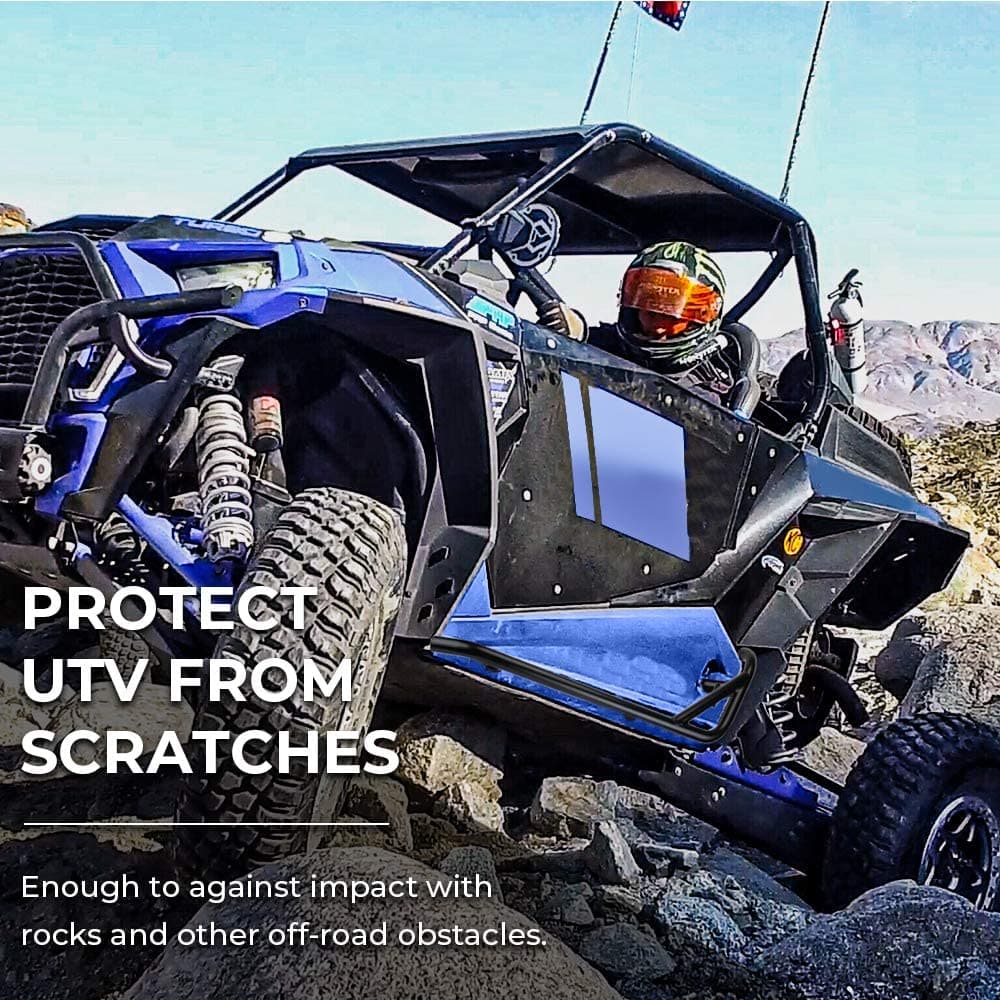 KEMIMOTO RZR XP 1000 pedane laterali sliders acciaio