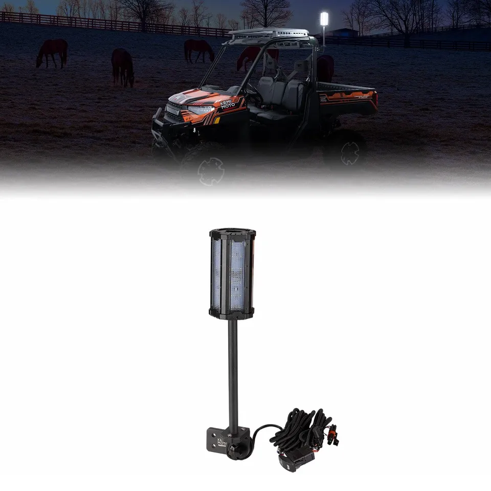 Kemimoto Ranger 1000 faro lavoro LED 12V IP65 posteriore