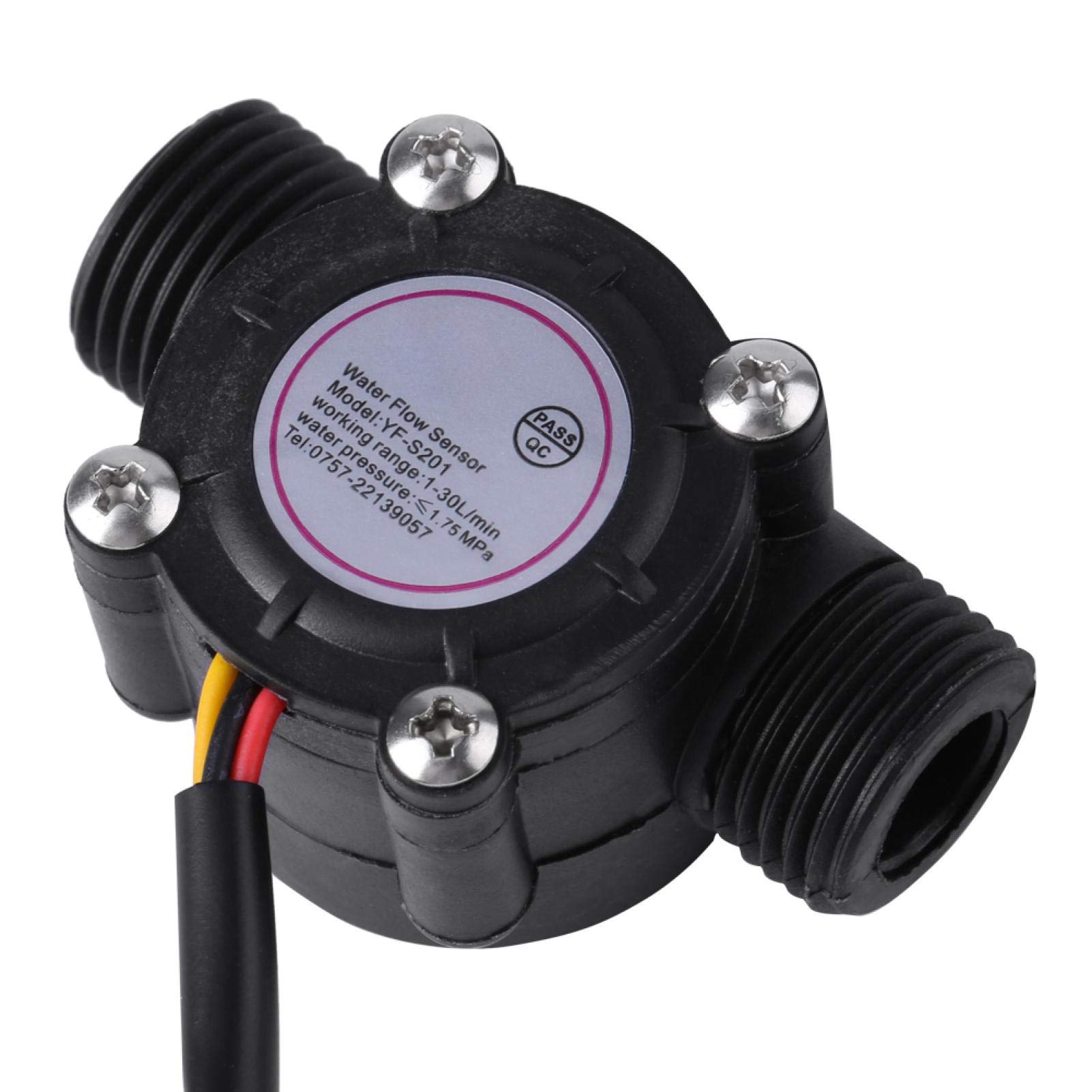 Kuuleyn DN15 G1/2 sensore flusso acqua Hall 1-30 L/min alta precisione