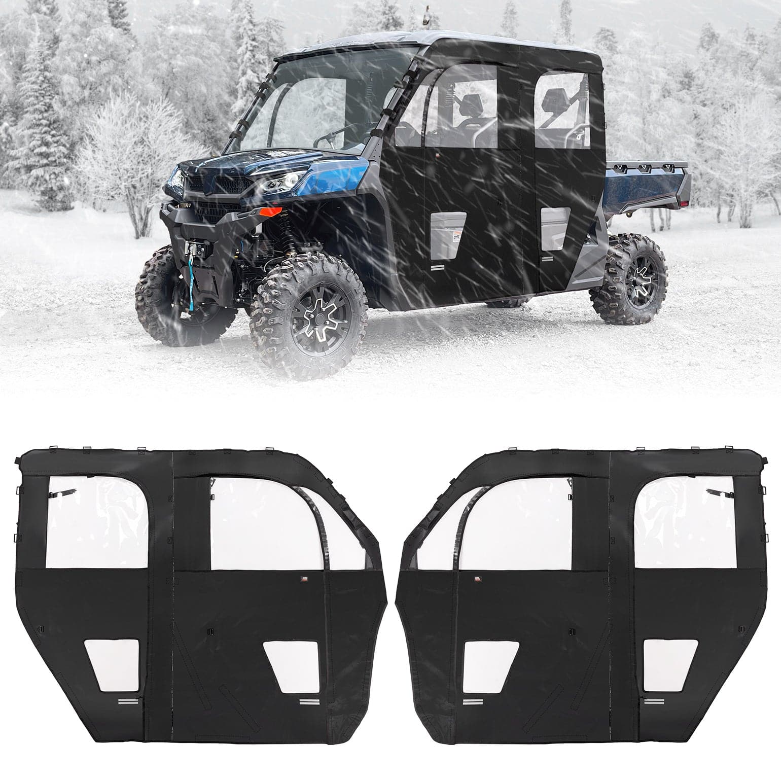 KEMIMOTO UForce 1000XL Porte Cabina Morbide Impermeabili