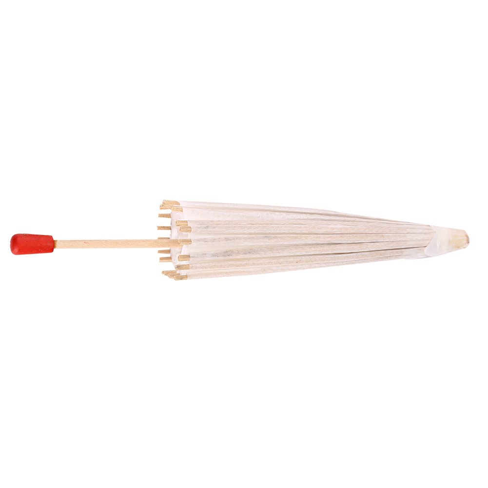 Kuuleyn Ombrello Carta Bianco 40 cm Decorazione Matrimonio
