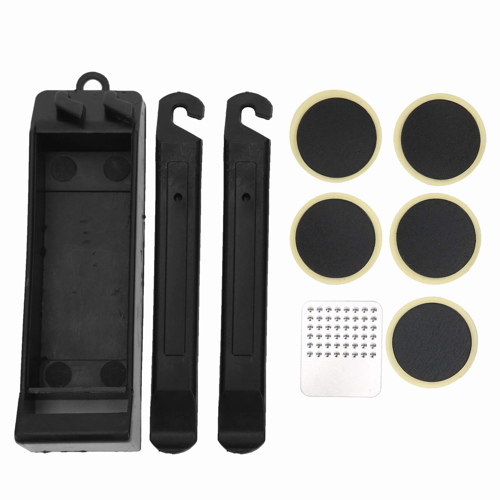 Kuuleyn Kit Riparazione Bici Toppe Senza Colla con Leve