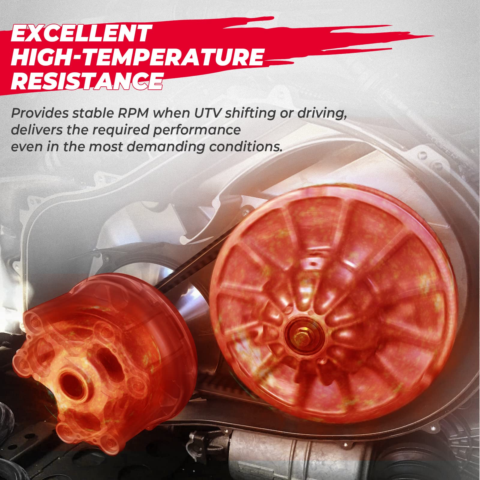 KEMIMOTO B0901-04101BK cinghia trasmissione RZR PRO XP