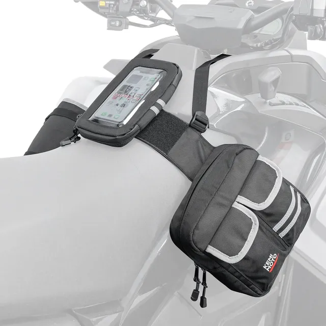 Kemimoto Borsa Serbatoio ATV Termica con Porta Telefono