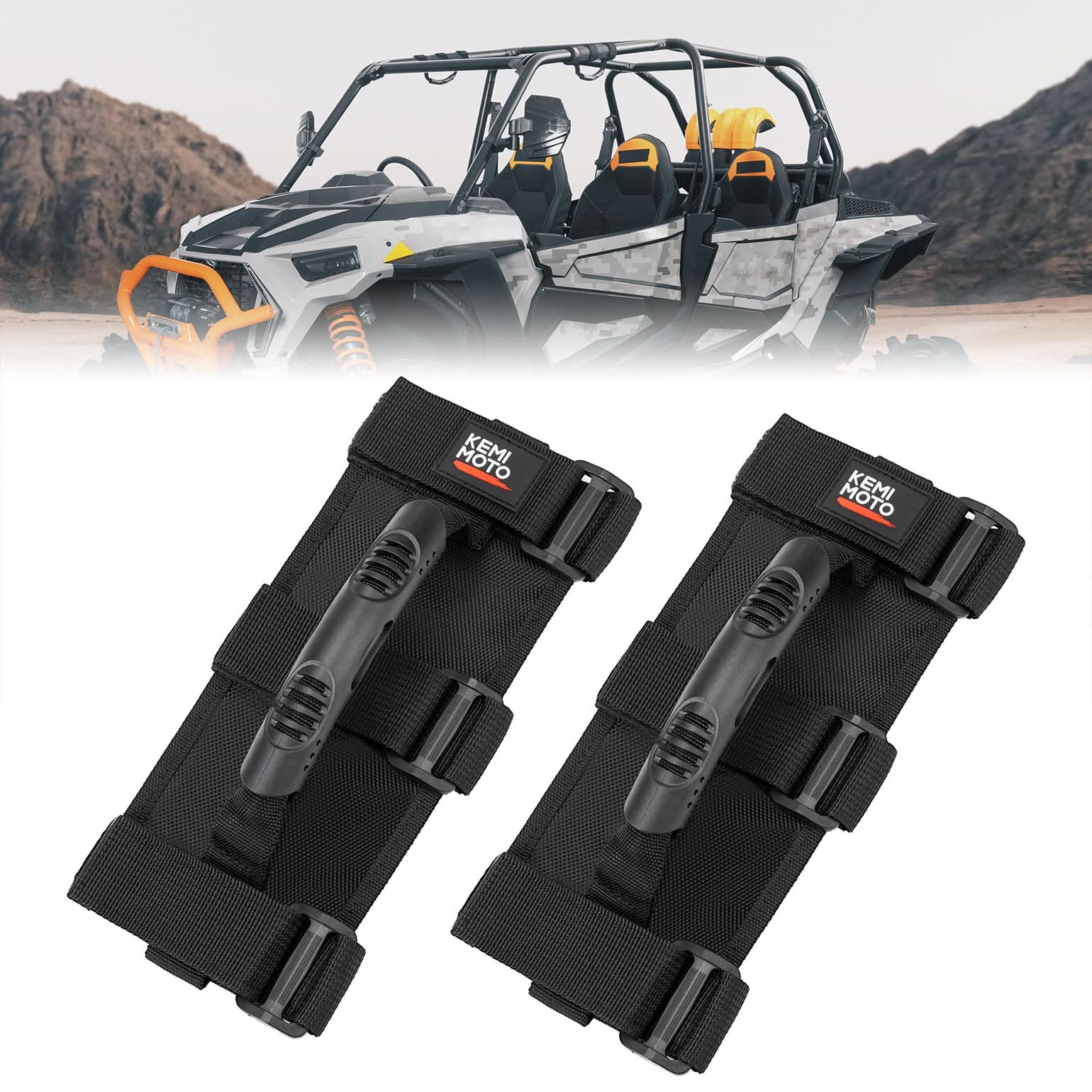 KEMIMOTO UTV maniglie appiglio roll-bar 1,5-2" oxford
