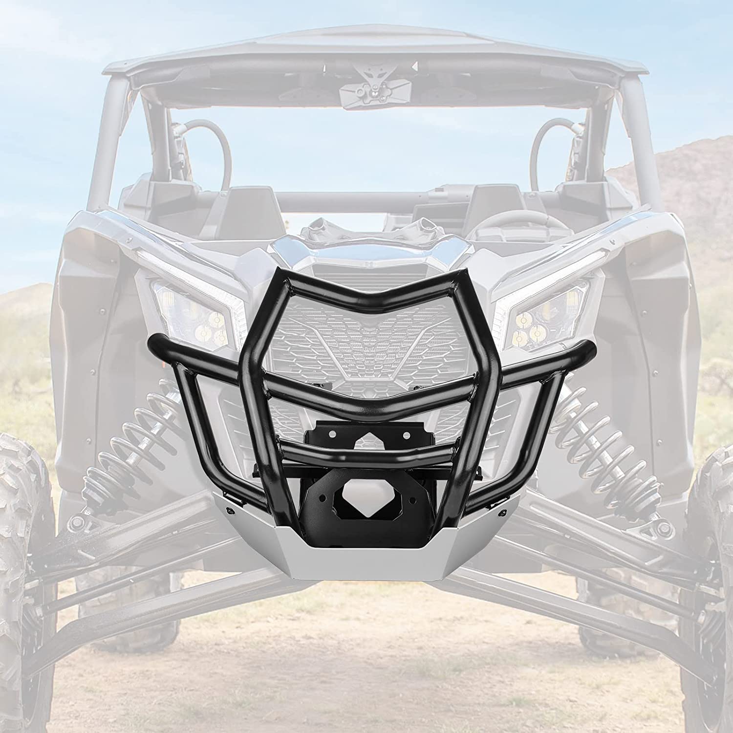 KEMIMOTO Paraurti + specchietti per Can-Am Maverick X3 neri