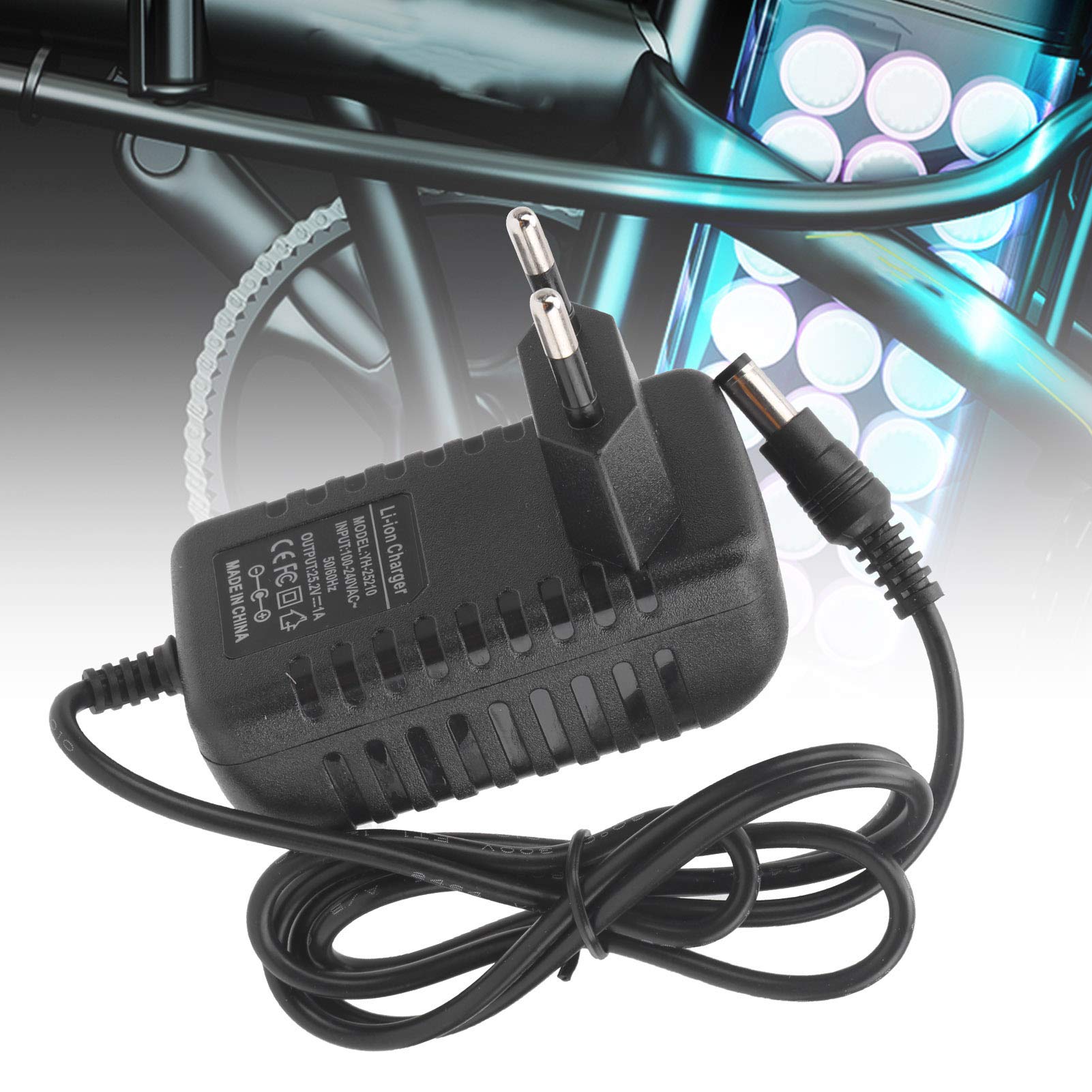 Kuuleyn Adattatore Alimentazione 25,2V 1A Spina EU
