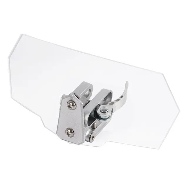 AOWINHIT Deflettore Parabrezza Moto Regolabile 270 mm