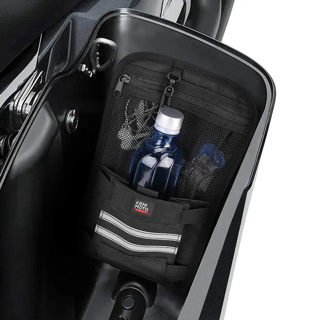 KEMIMOTO FHDTB131BK organizer borse laterali 2 pezzi multi-tasca