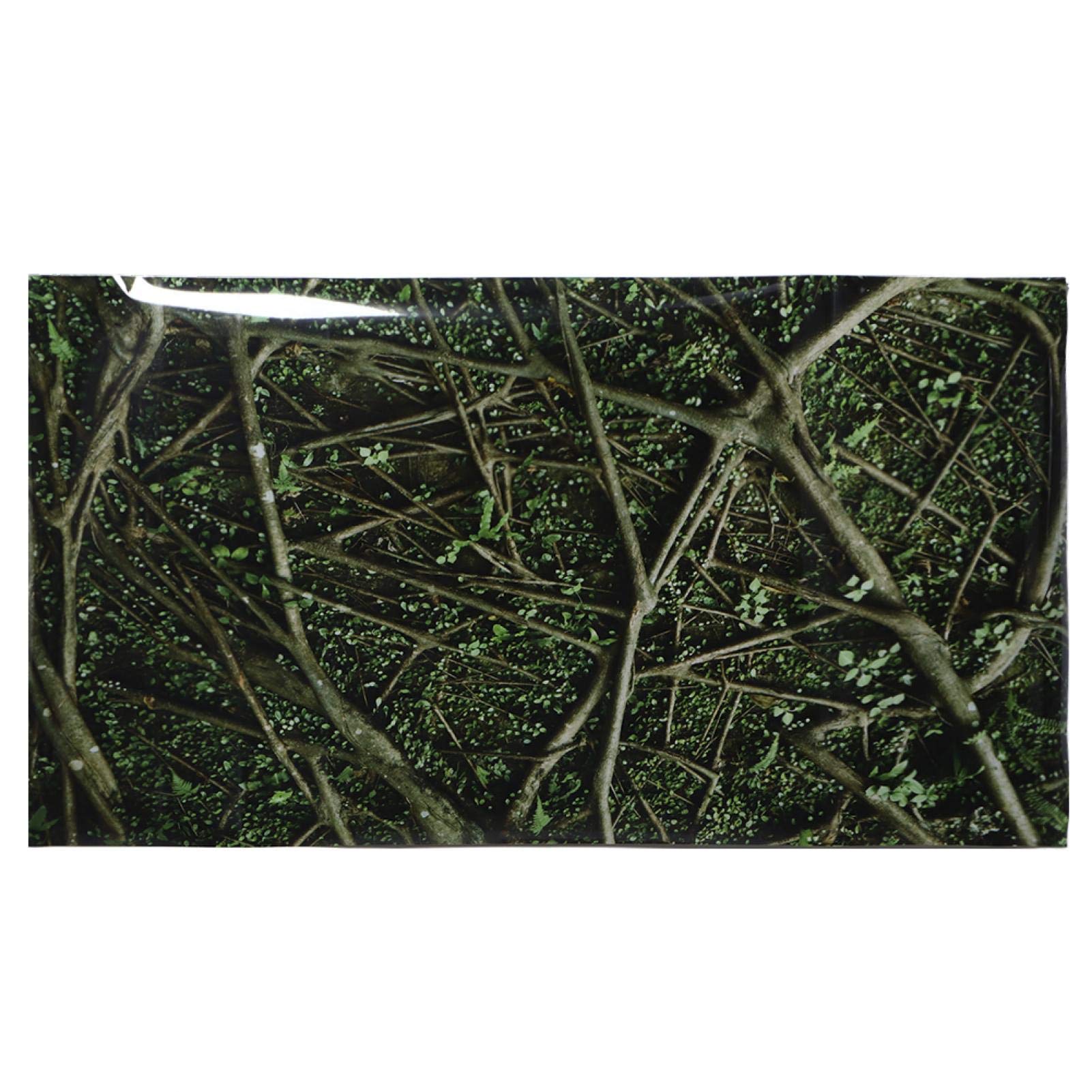 Kuuleyn Sfondo Acquario Adesivo PVC giungla 91x50 cm