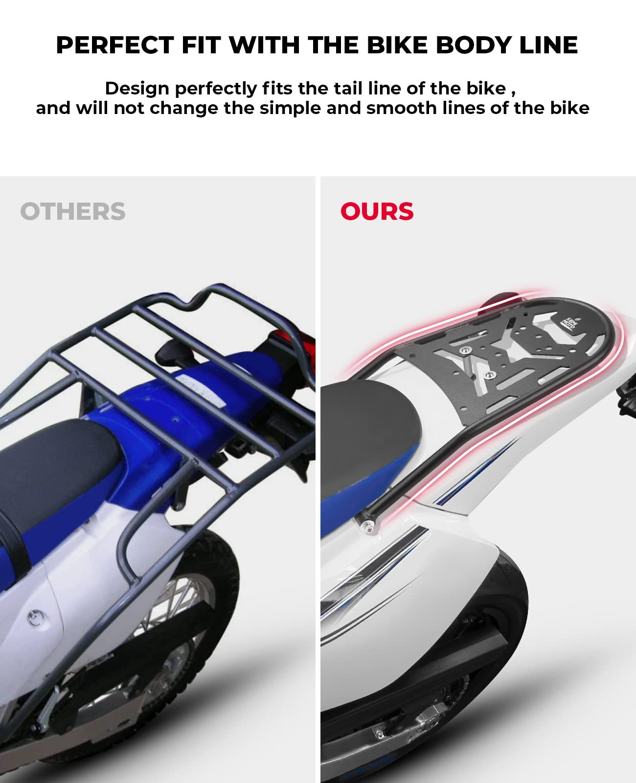 KEMIMOTO Portapacchi Posteriore DRZ400S DRZ400SM