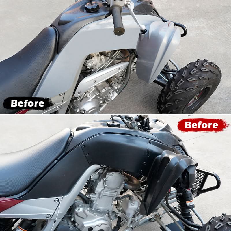 Kemimoto Raptor 700 parafango anteriore plastica nera