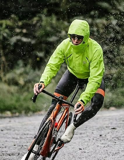 KEMIMOTO 2604 giacca antipioggia bici moto nera