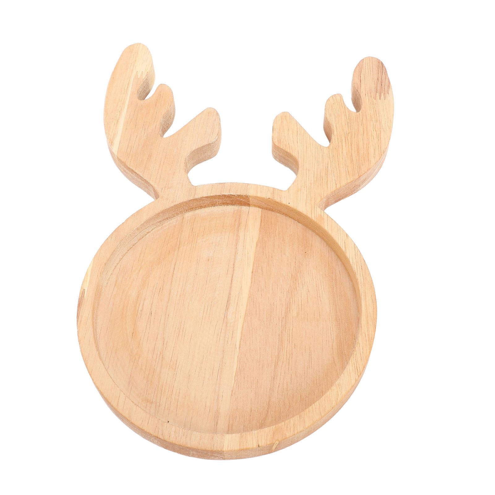 Hapivida Vassoio Legno Quercia Natale Cervo