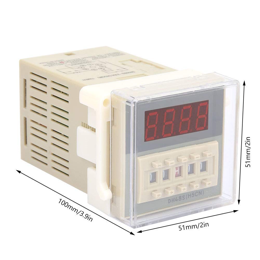 Kuuleyn DH48S-2ZH Relè Temporizzato Digitale LCD 220V