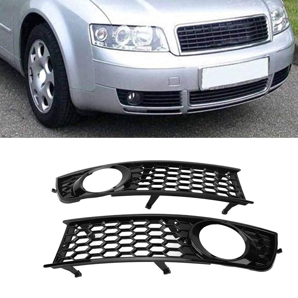 Kuuleyn Griglia Fendinebbia Audi A4 B6 2 Pezzi Nera ABS