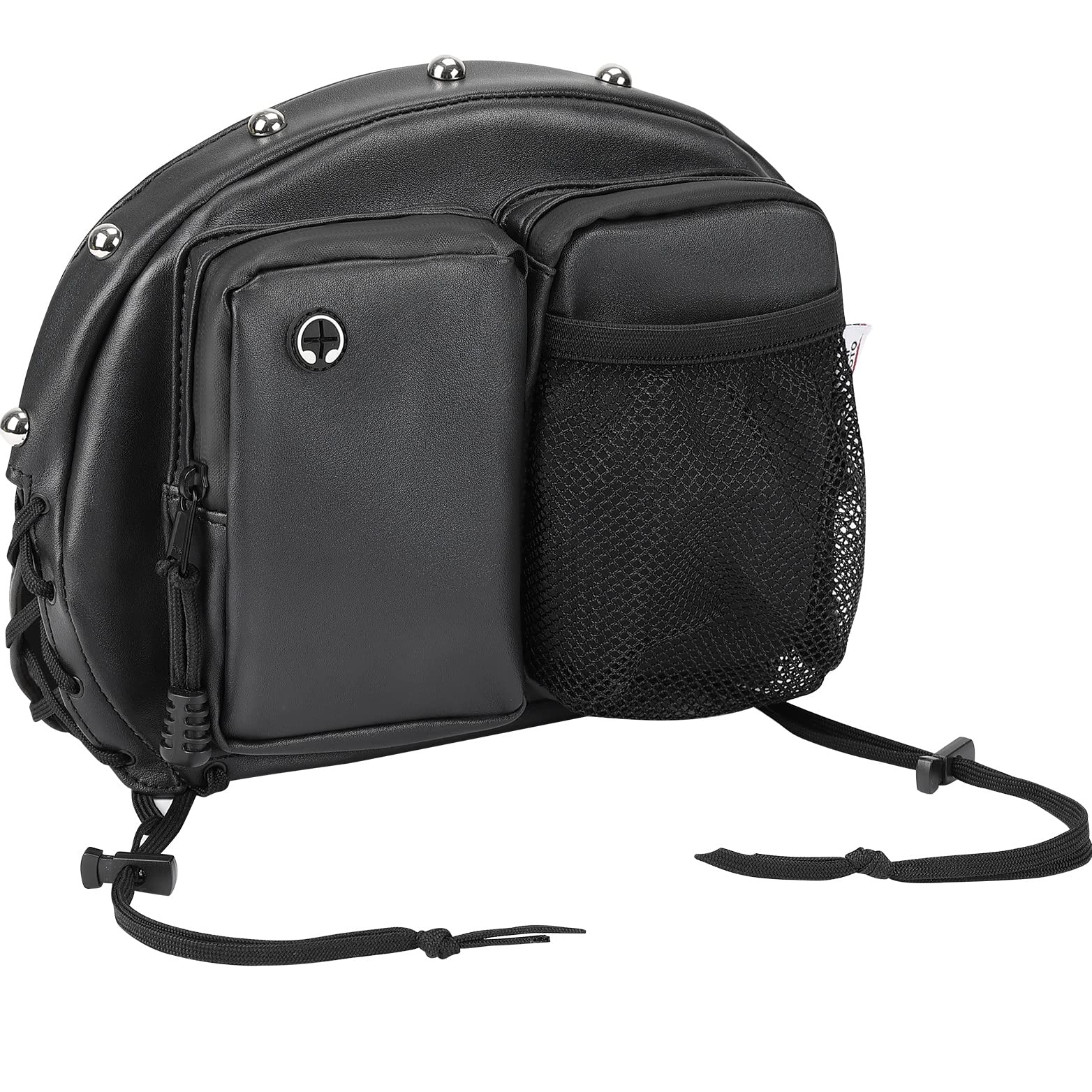 Kemimoto schienale organizer borsa moto in pelle PU