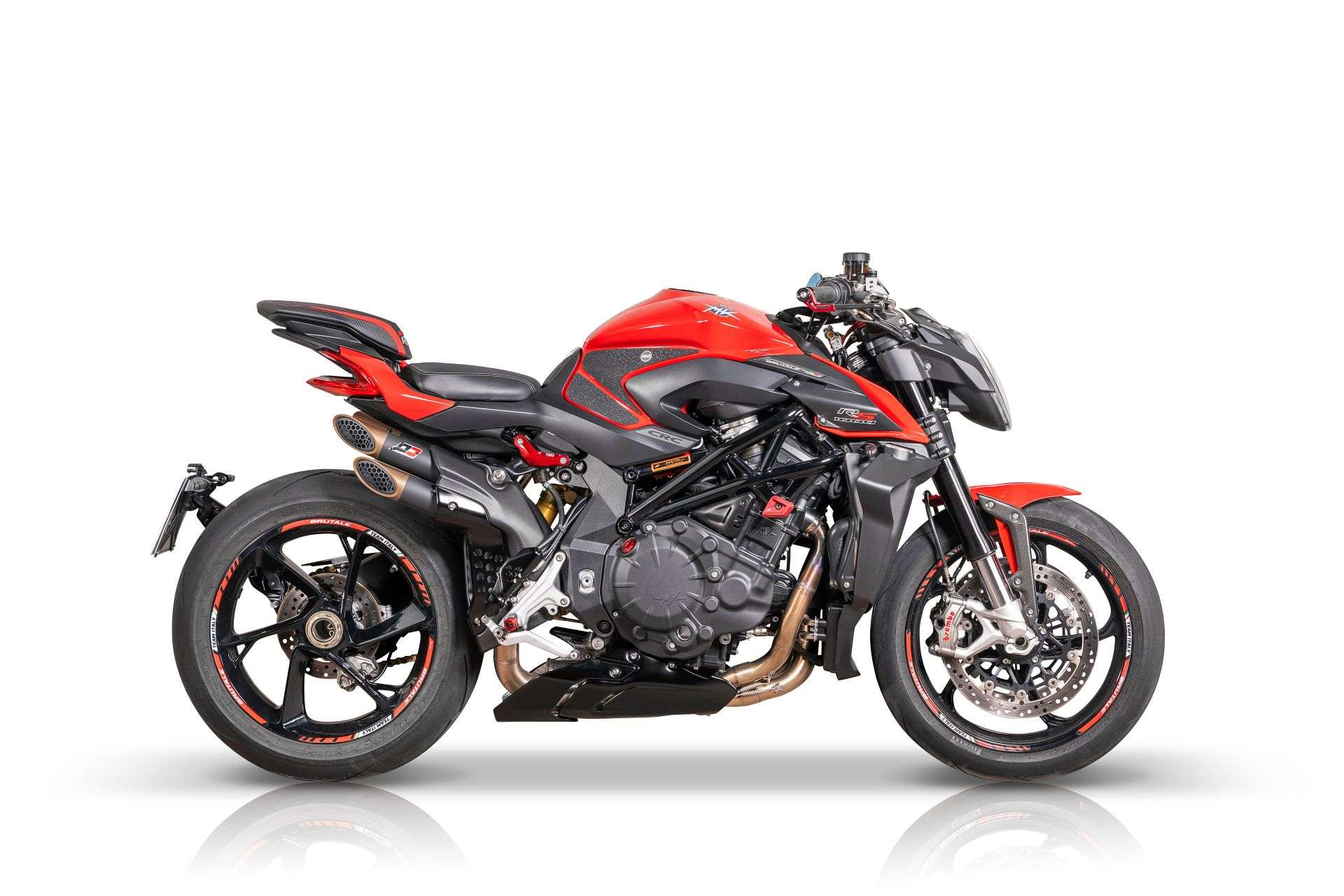 QD Exhaust Power-Gun scarico MV Agusta Brutale 1000 RR/RS Euro5