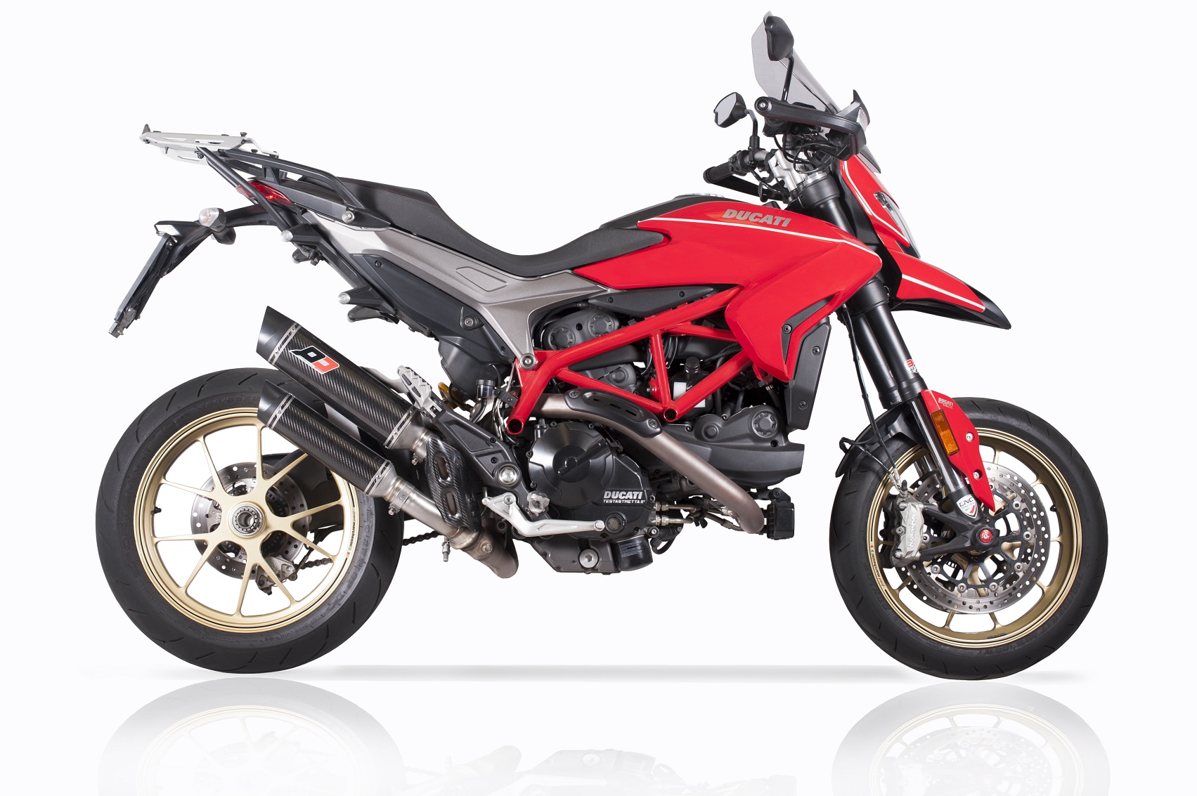 QD Exhaust Magnum Ducati Hypermotard 939 Scarico Carbonio