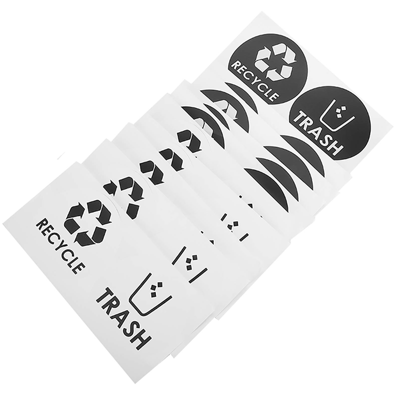 Kuuleyn adesivi raccolta differenziata 20 pezzi PVC