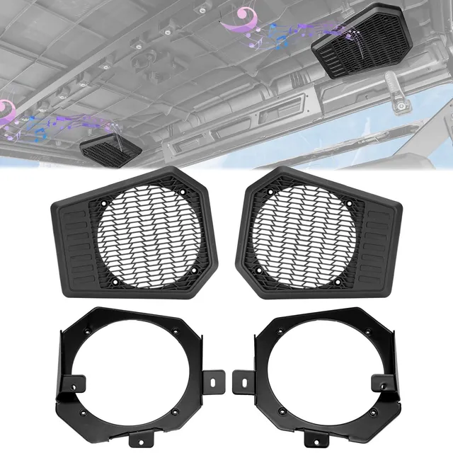 Kemimoto Ranger XP 1000 supporti casse posteriori ABS