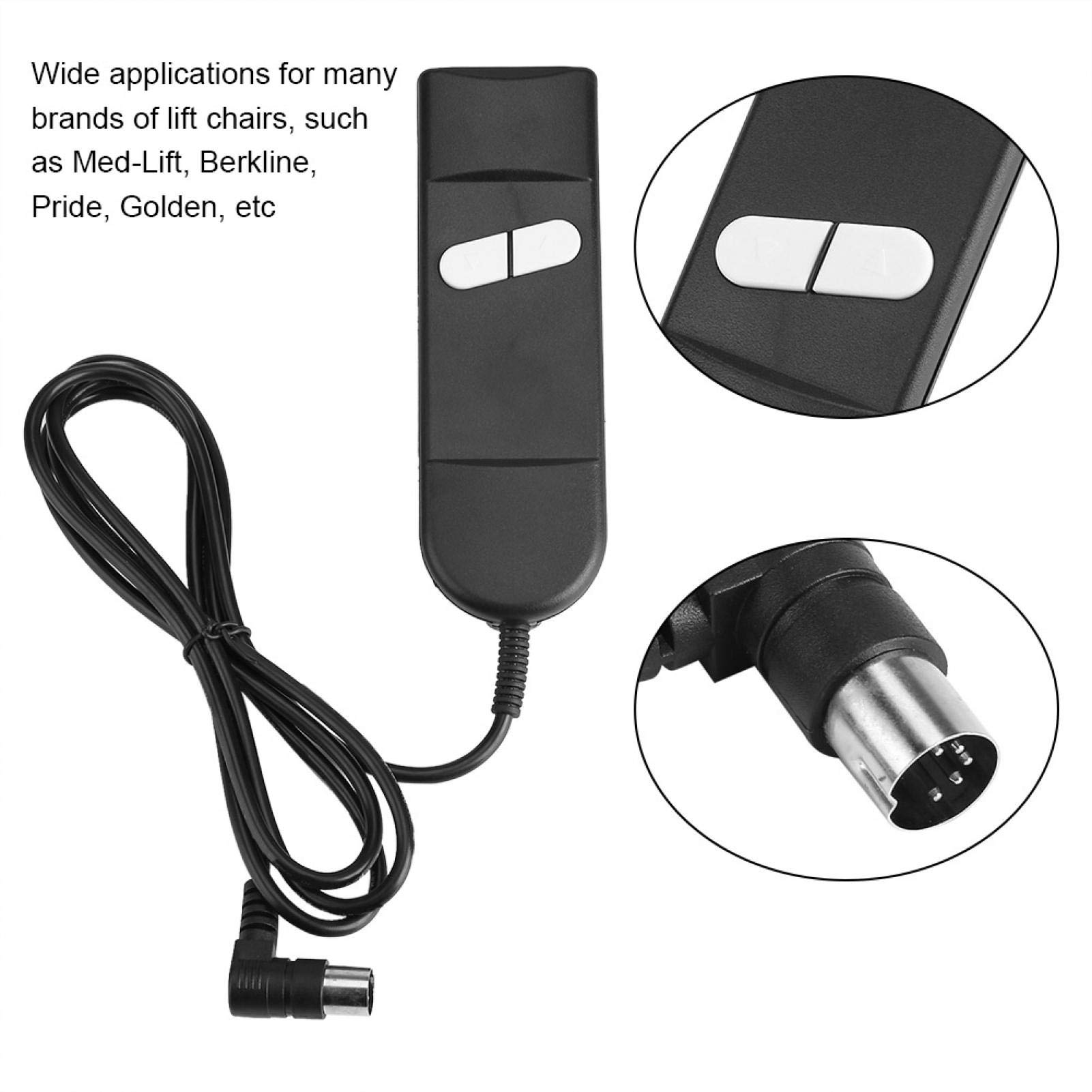 Kuuleyn telecomando poltrona elevabile 2 pulsanti 5 pin