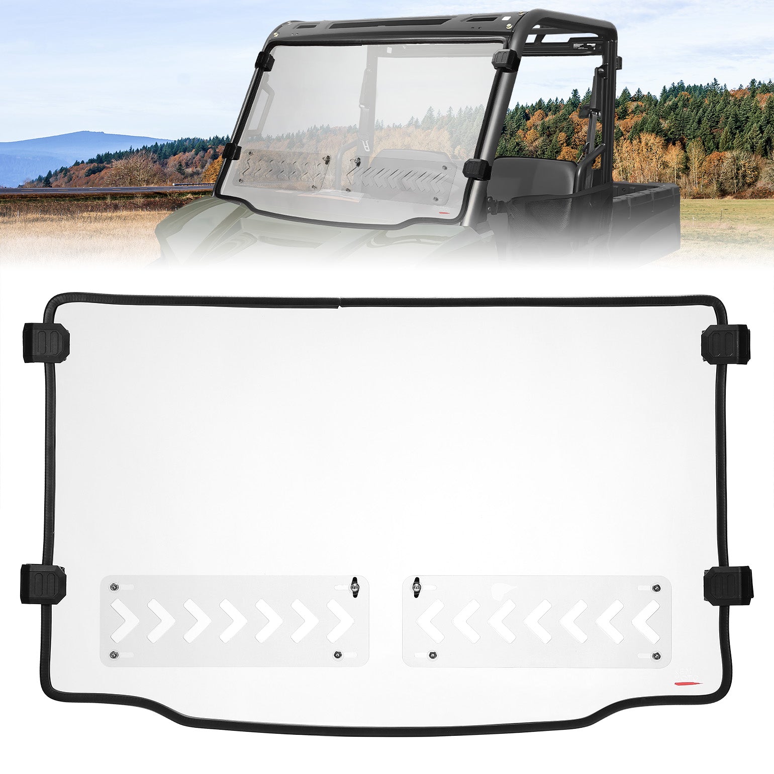 KEMIMOTO Parabrezza Ranger Midsize 570 Ventilato PC