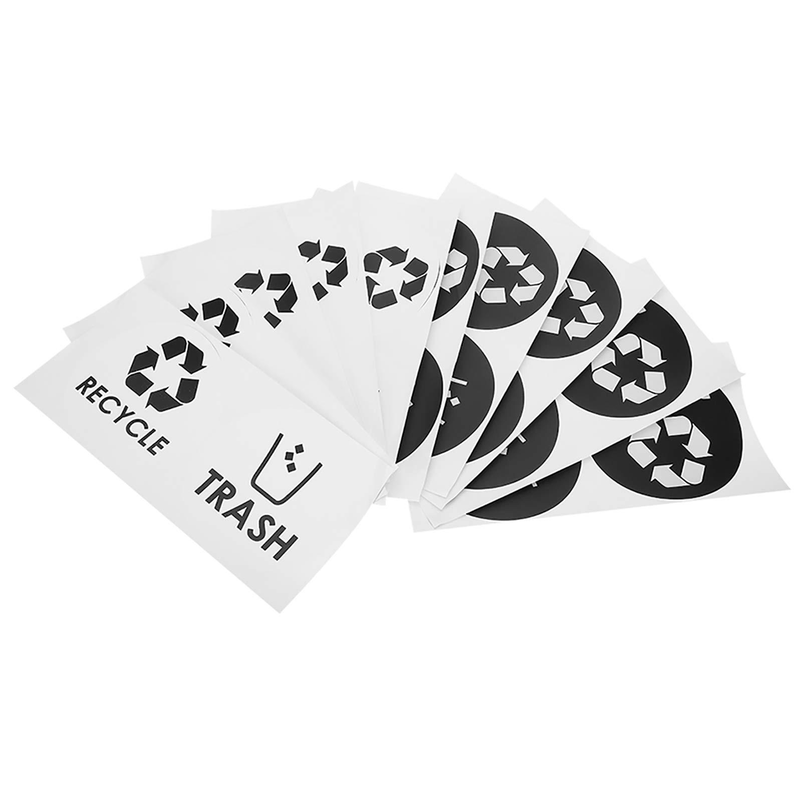 Kuuleyn adesivi raccolta differenziata 20 pezzi PVC