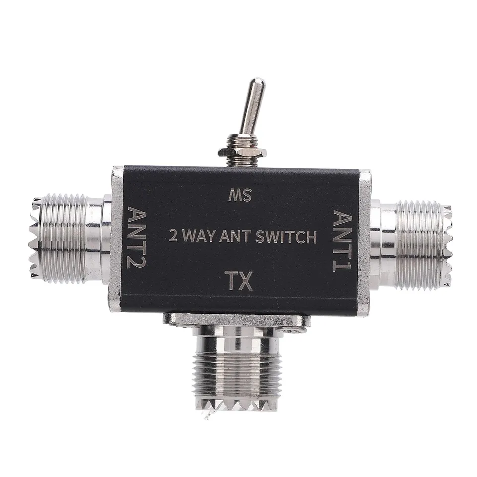 AOWINHIT commutatore antenna 2 vie 100W 0-50 MHz
