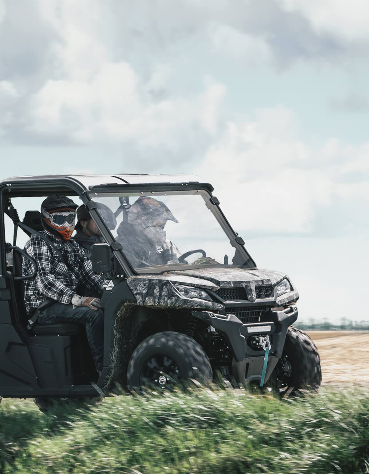 KEMIMOTO 2408 parabrezza anteriore completo per UForce 1000 XL