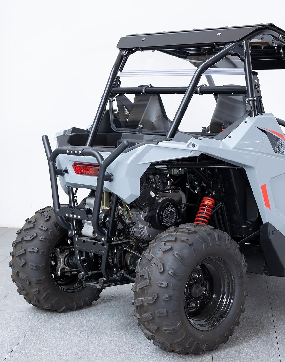KEMIMOTO Paraurti Posteriore RZR 200 Metallo con Gradino