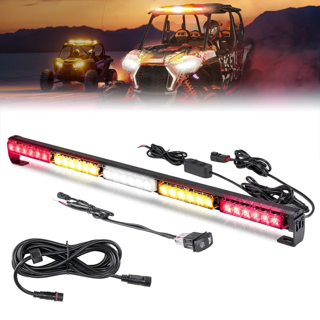 KEMIMOTO Barra LED Chase UTV 30 Pollici Stroboscopica