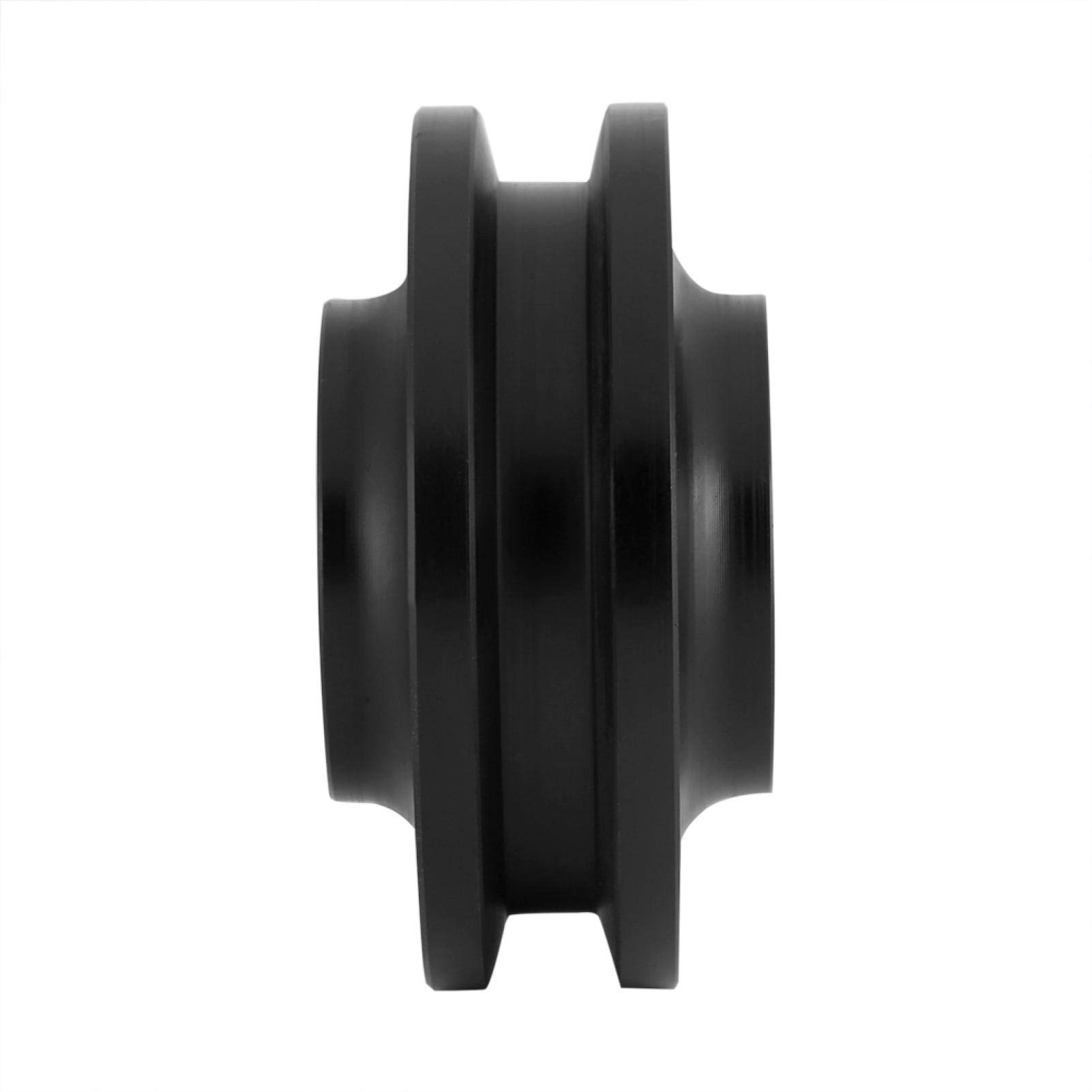 Kuuleyn Ruote Guida Porta Scorrevole 2 Pezzi 70 mm Nylon